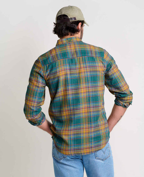 Toad & Co Men's Airsmyth Long-Sleeve Shirt - Cabin Multi Madras Cabin Multi Madras