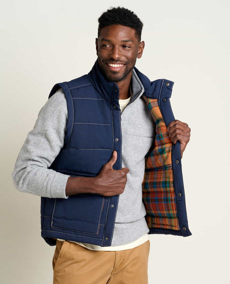 Toad & Co Men's Forester Pass Vest Big sky