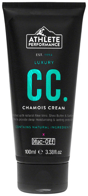 MUC-OFF Athlete Performance Luxury CC Chamois Cream: 100ml Tube