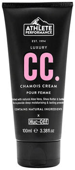 MUC-OFF Athlete Performance Womens Luxury CC Chamois Cream: 100ml Tube