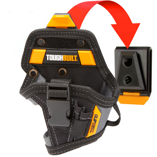 ToughBuilt Drill Holster - Small / Black / Gray