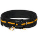 ToughBuilt Padded Belt with Heavy-Duty Buckle and Back Support / Black / Yellow