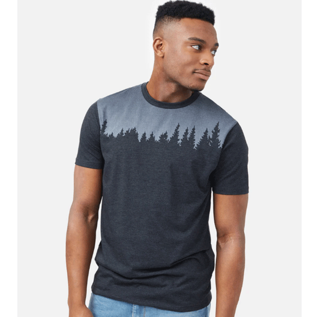 Tentree Men's Juniper T-Shirt Meteorite Black Heather