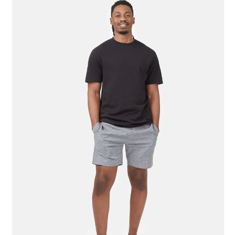 Tentree Men's Joshua Hemp Short Granite Grey