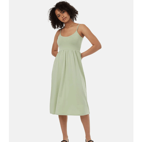 Tentree Women's Modal Sunset Dress Light Sage