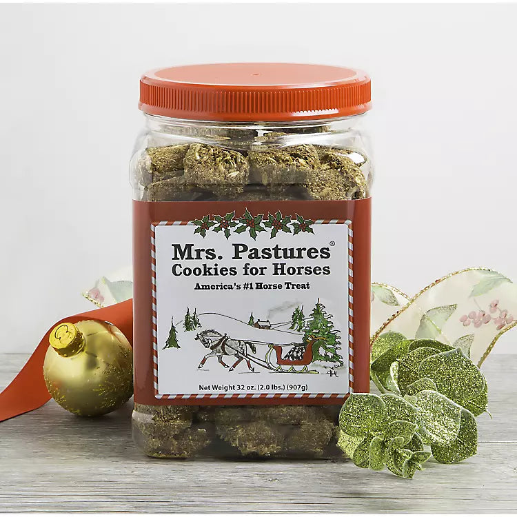 Mrs. Pastures Christmas Cookie Jar - 2lb.