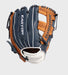 EASTON Tournament Elite 11.5in Infield Baseball Glove RH Navy/Caramel/White Black/columbia blue