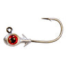 Zman Trout Eye Finesse Jigheads 1/8oz 3pk Red