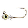 Zman Trout Eye Finesse Jigheads 1/8oz 3pk Glow