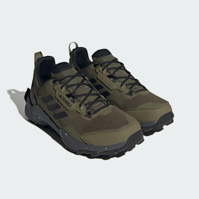 Adidas Men's Terrex AX4 Wide Hiking Shoe Focus Olive/Core Black/Grey Five