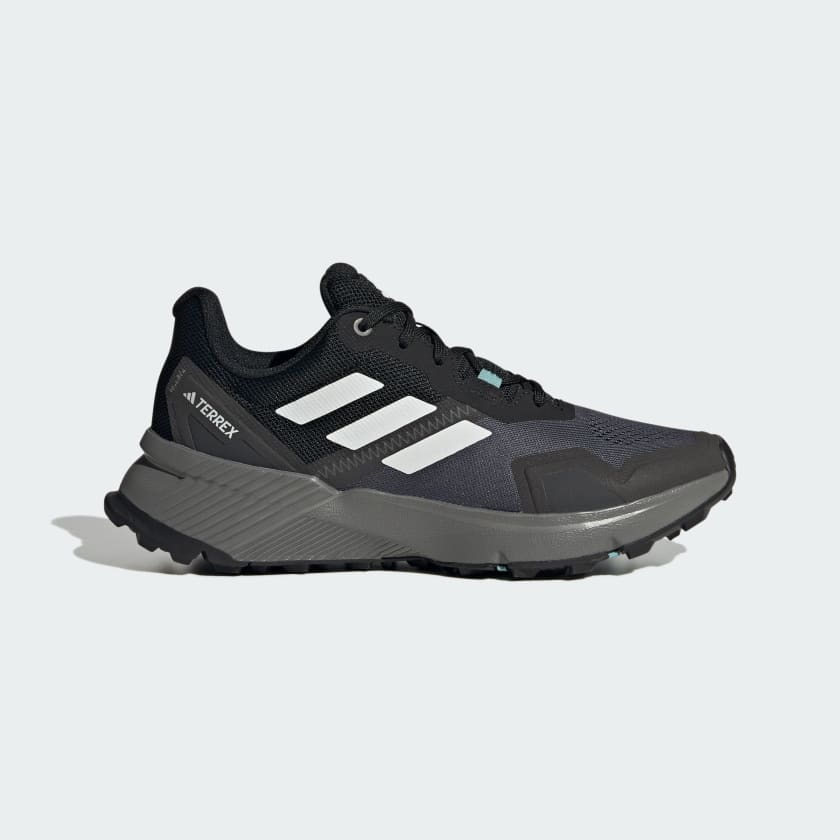 Adidas Women's Terrex Soulstride Shoe - Core Black/Crystal White/Grey Four Core Black/Crystal White/Grey Four