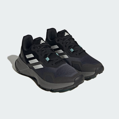 Adidas Women's Terrex Soulstride Shoe - Core Black/Crystal White/Grey Four Core Black/Crystal White/Grey Four