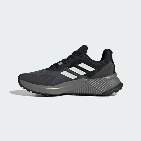 Adidas Women's Terrex Soulstride Shoe - Core Black/Crystal White/Grey Four Core Black/Crystal White/Grey Four