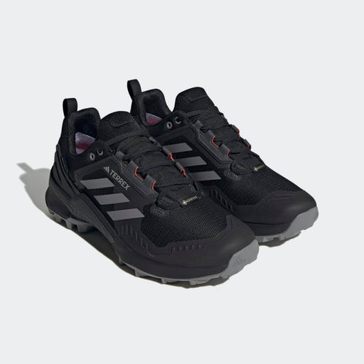 Adidas Men's Terrex Swift R3 GTX Hiking Shoe Core Black/Grey Three/Solar Red