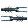 Zman Trd Hogz 3in 6pk Black/blue