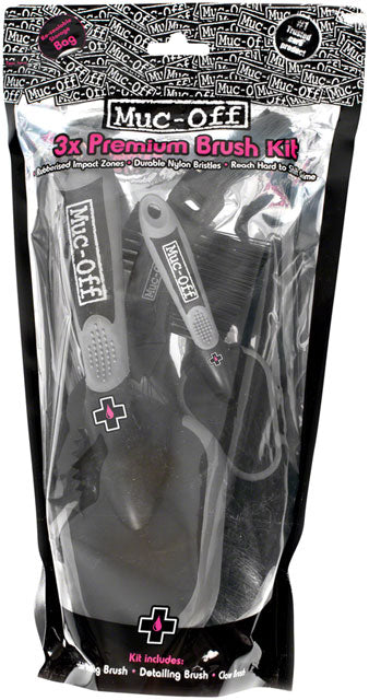 MUC-OFF Three Brush Set