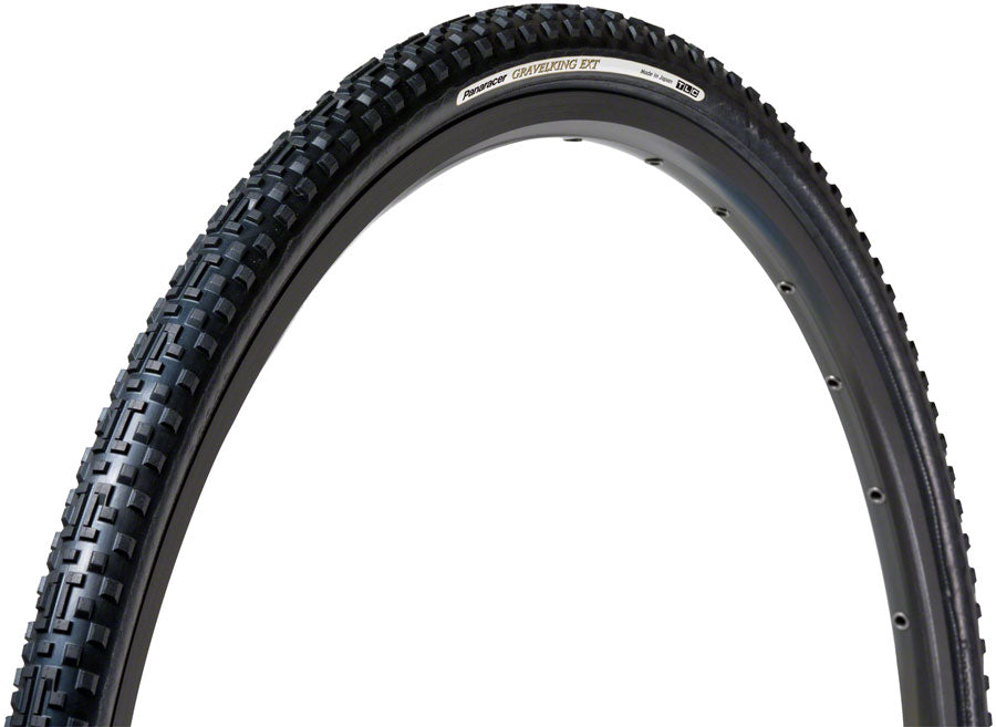 PANARACER GravelKing EXT Tire 700X35 Tubeless, Folding Black