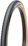 Maxxis Receptor Tire 700x40 Tubeless, Folding Black dark/tan