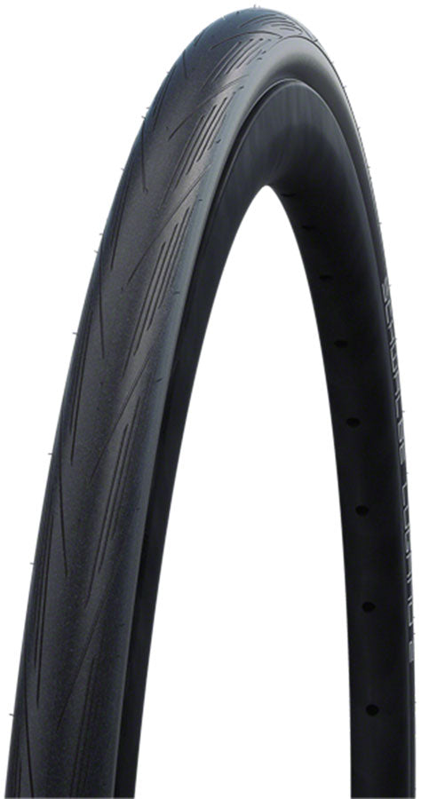 Schwalbe Lugano Ii Tire 700X23 Clincher, Wire Black