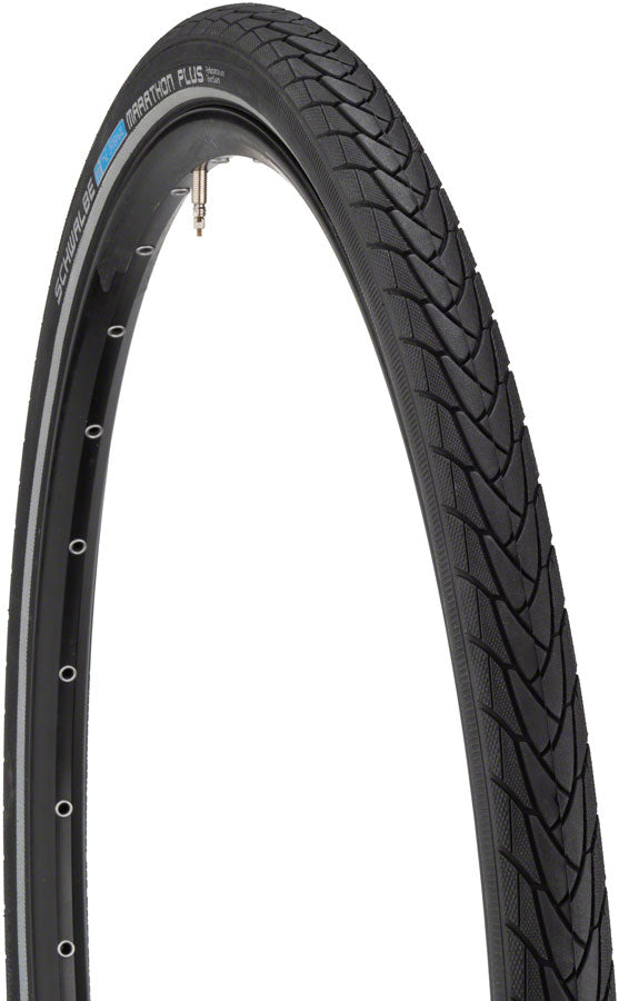 Schwalbe Marathon Plus Tire 700X32 Clincher, Wire Black/reflective