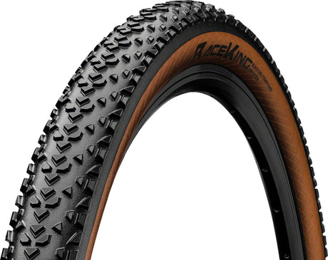 Continental Race King Tire 27.5x2.20, Tubeless, Folding, Blk/bernstein, Blackchili, Protection, E25 Black/bernstein