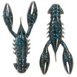 Zman Trd Crawz 2.5in 6pk Black/blue