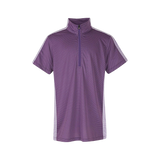 Kerrits Equestrian Apparel Kids Cool Ride Ice Fil Short Sleeve Shirt - Cassis Cassis