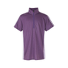 Kerrits Equestrian Apparel Kids Cool Ride Ice Fil Short Sleeve Shirt - Cassis Cassis