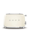 Smeg 50`s Retro Style Aesthetic 2 Slice Toaster Cream