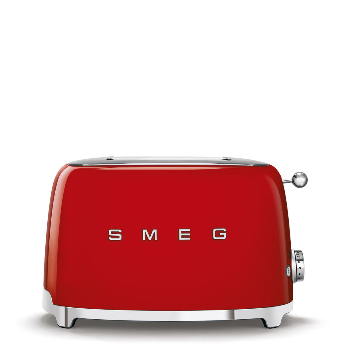 Smeg 50`s Retro Style Aesthetic 2 Slice Toaster Red