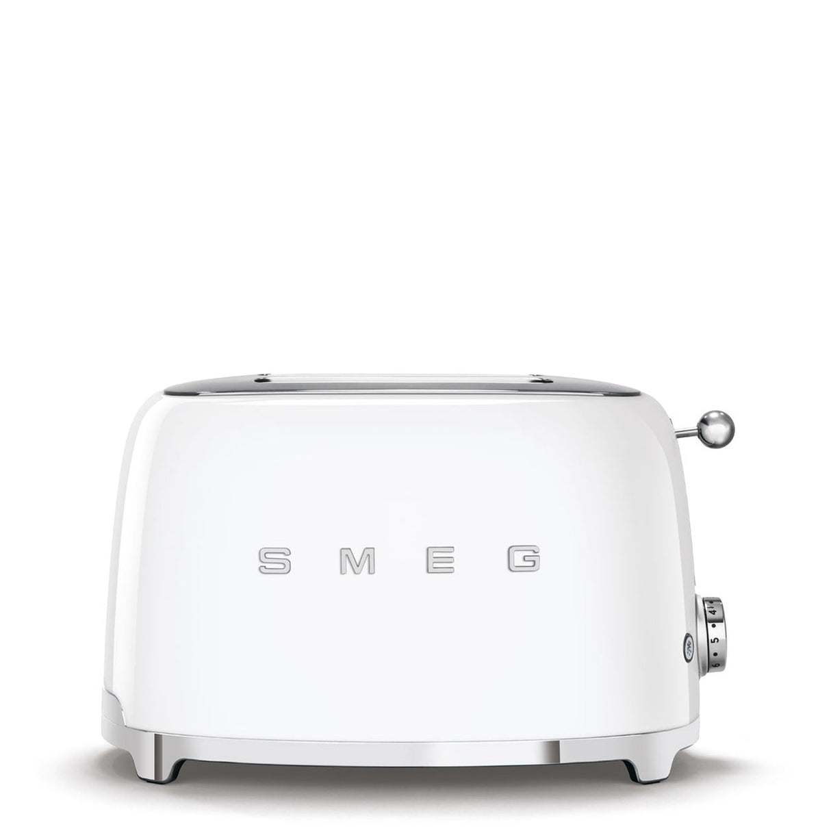 Smeg 50`s Retro Style Aesthetic 2 Slice Toaster White