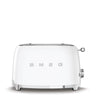Smeg 50`s Retro Style Aesthetic 2 Slice Toaster White