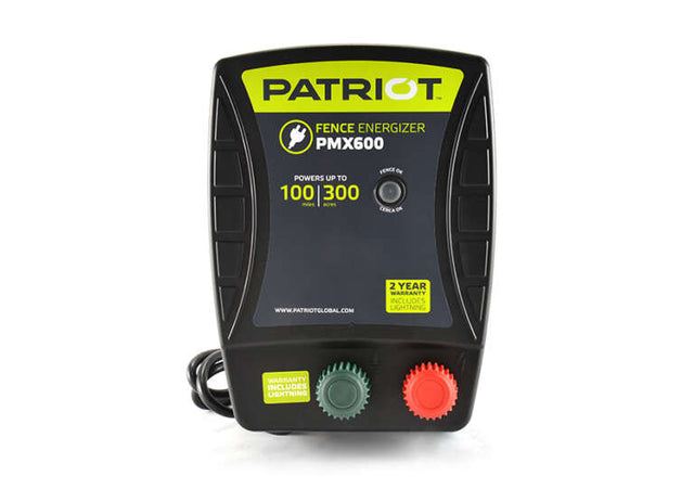 Patriot PMX600 110-Volt AC Fence Energizer