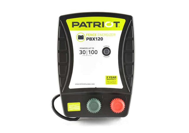 Patriot PBX120 6 or 12-Volt DC Fence Energizer