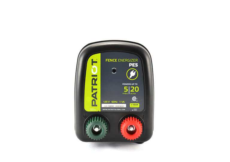 Patriot PE5 110-Volt AC Fence Energizer