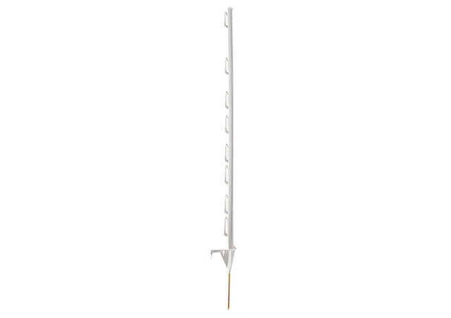 Patriot Sentinel Heavy-Duty Tread-In Posts, White