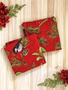 April Cornell Chickadee Tea Towel Set Of 2 Ecru