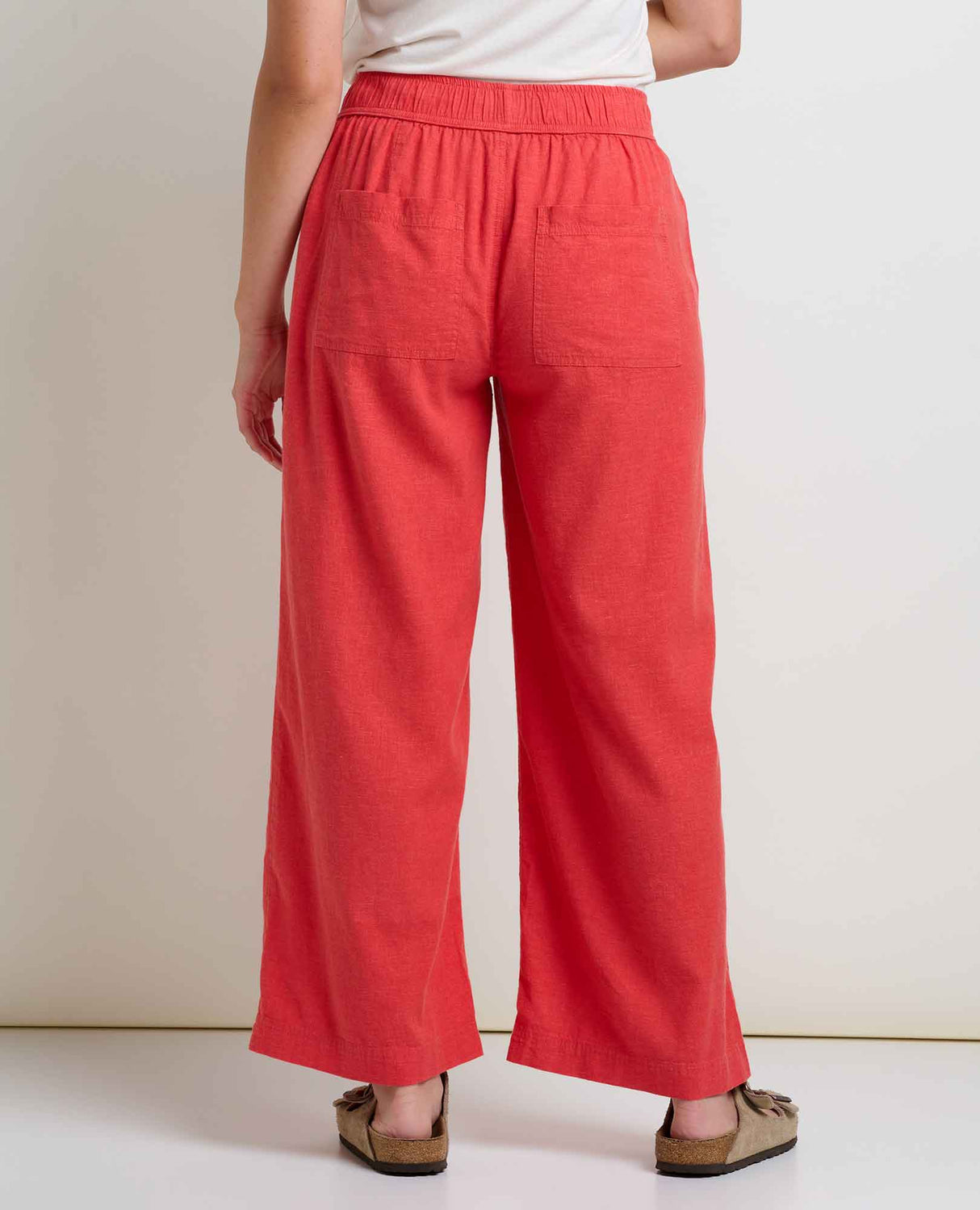 Toad & Co Taj Hemp Wide Leg Pant - Salamander