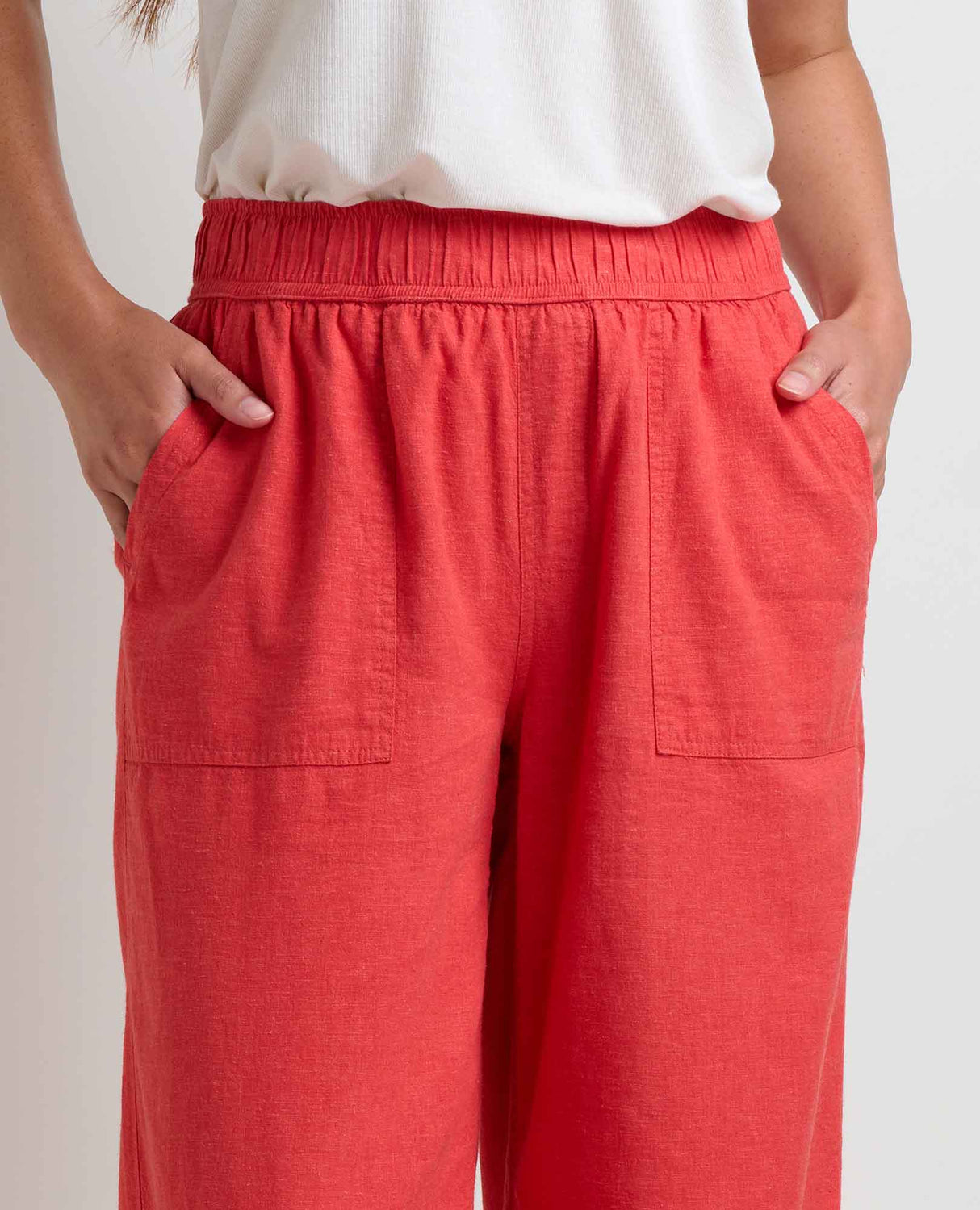Toad & Co Taj Hemp Wide Leg Pant - Salamander