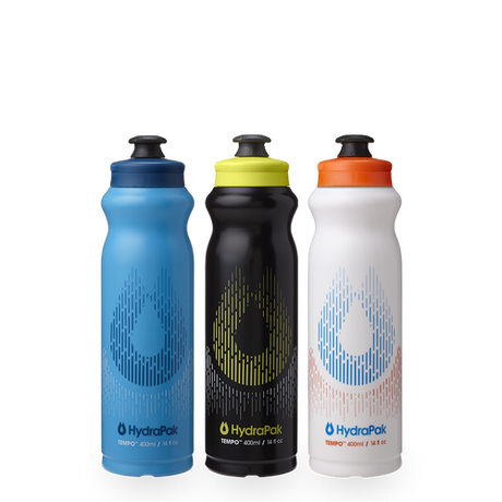 Hydrapak Temp Nutrition Bottle Kit 400ml Blu Blk Wht Blu blk wht