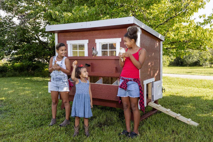 OverEZ Chicken Coop Large Chicken Coop - Up to 15 Chickens