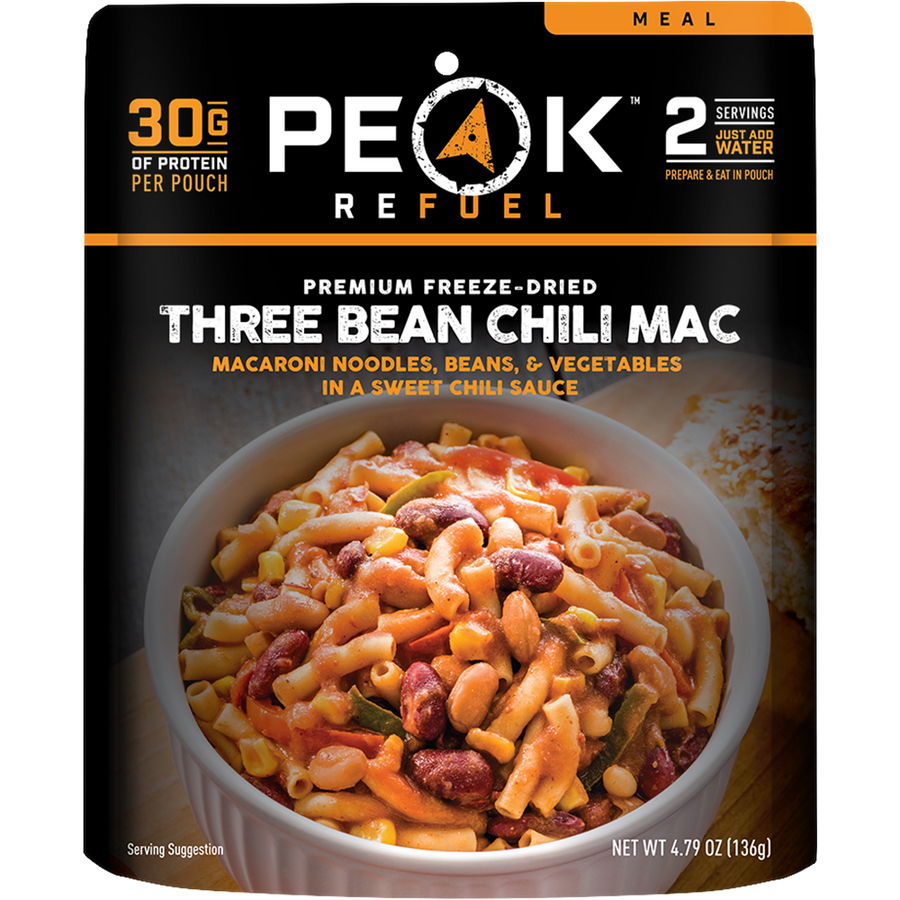 Three Bean Chilli Mac Freeze Dried Meal