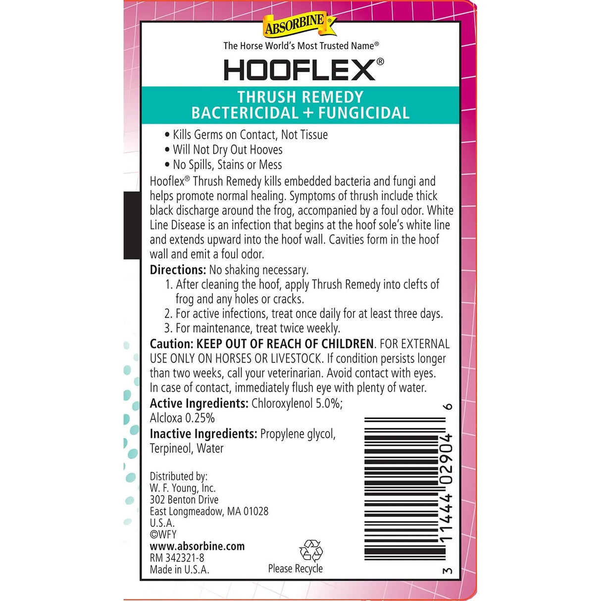 Absorbine Hooflex Thrush Remedy - 12oz.