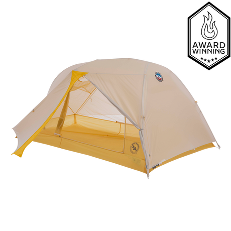 Big Agnes Tiger Wall Ul2 Solution Dye Tent - Gray/yellow Gray/yellow