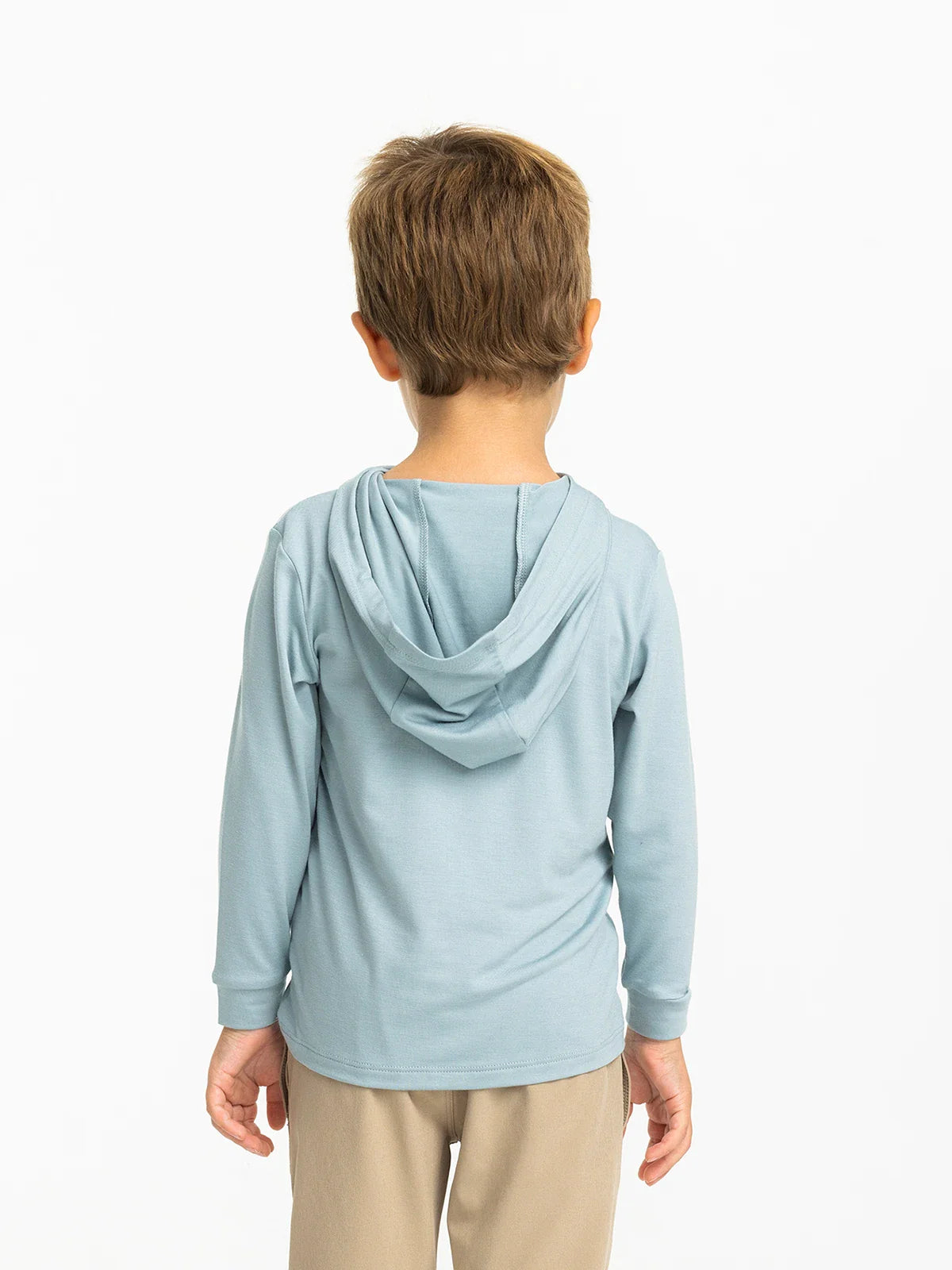 Free Fly Apparel Toddler Bamboo Shade Hoodie - Ocean Mist