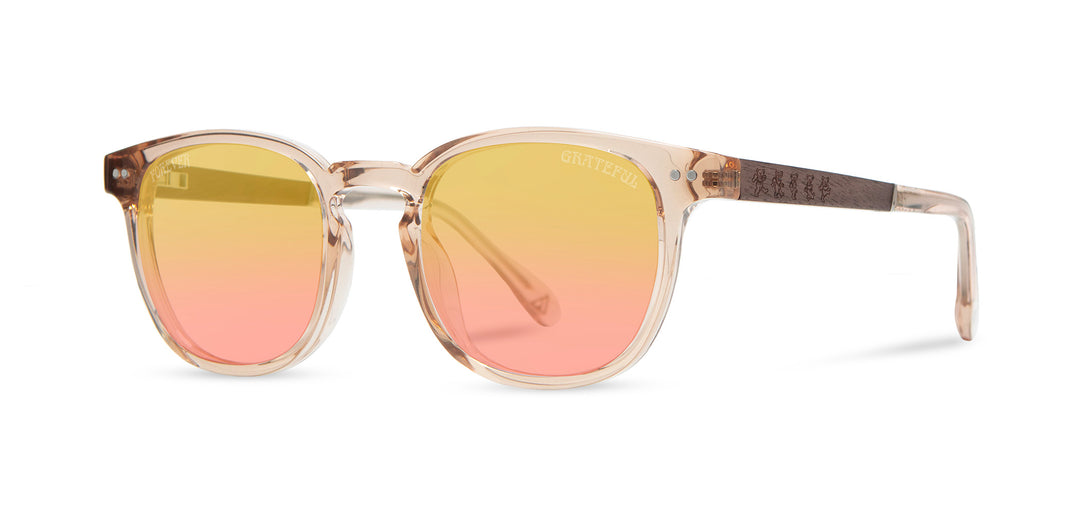 Camp Eyewear Topo Grateful Dead Sunrise Polarized Sunglasses, Desert/bears/sunrise Dsrt/bears/snrse