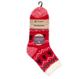 C.W. Hart Cozy Cabin Tree Sock With Aloe - Red/Black/White Red/Black/White