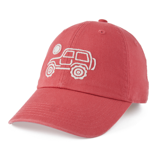 Life Is Good Tribal 4x4 Chill Cap - Faded Red Faded Red