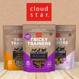 Cloudstar Tricky Trainers Grain Free Soft & Chewy Dog Treats with Liver - 12oz