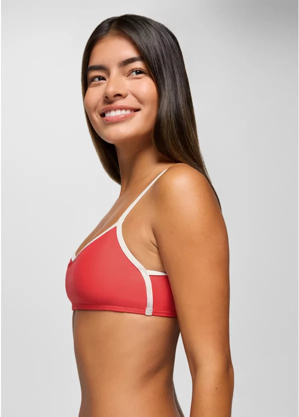 Prana Tropic Kiss Swim Top - Rose Fire